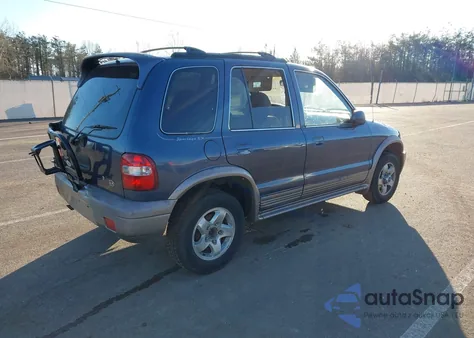 2001 Kia Sportage Ex/Limited from USA, damaged, VIN KNDJB723X15034904